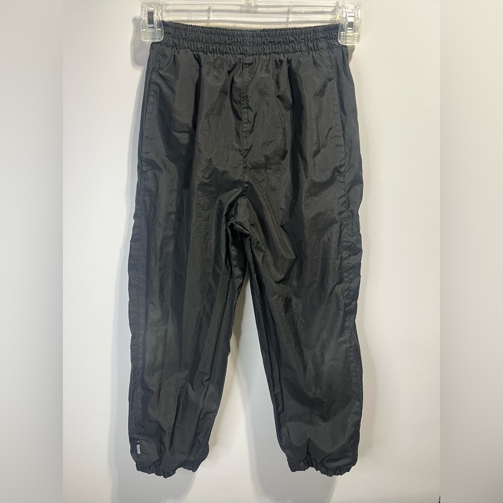 STARTER Vintage Swish Swish Mesh Lined Windbreakers pants Black Track Pants